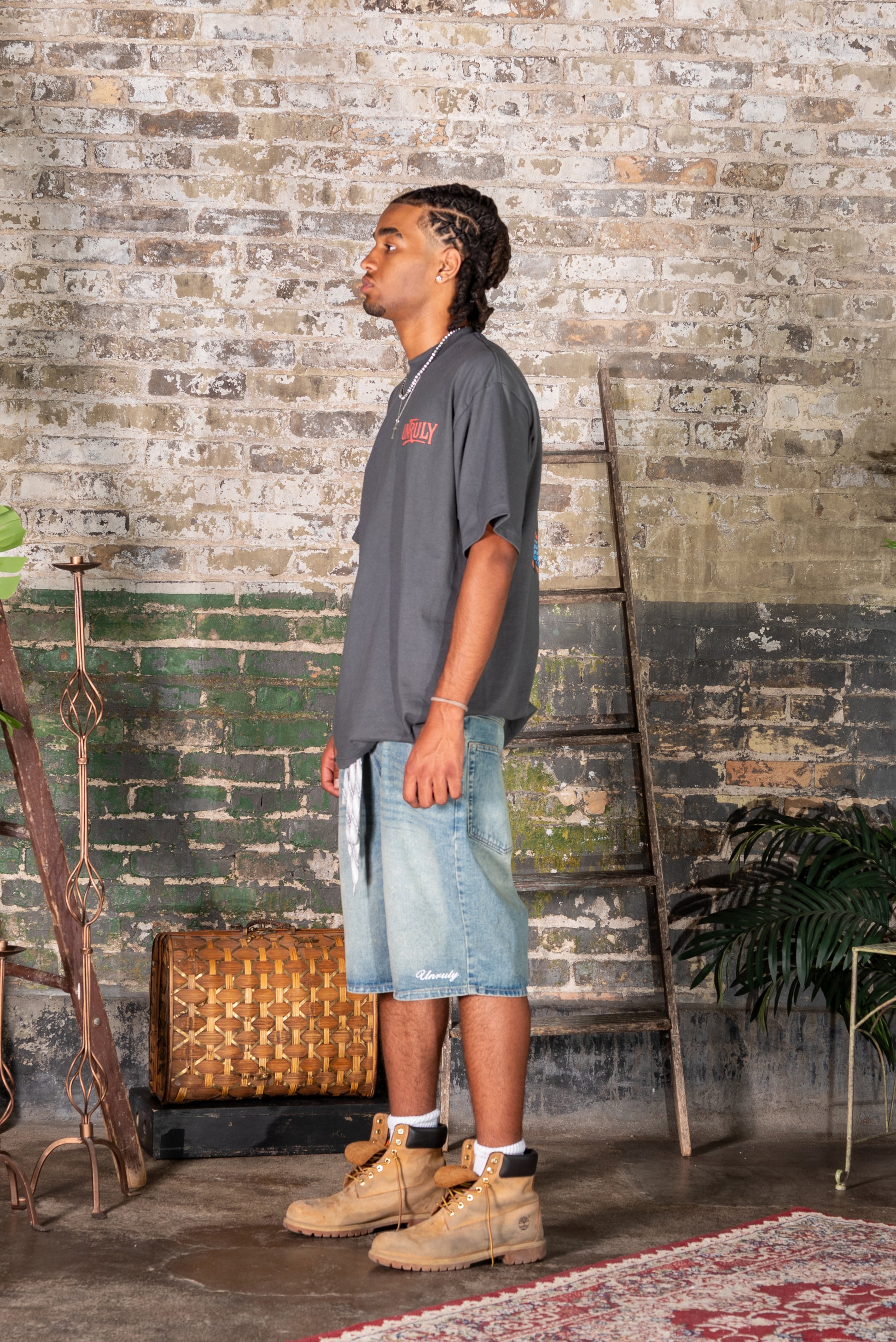 "SERPENT" T-SHIRT (DARK-GRAY)