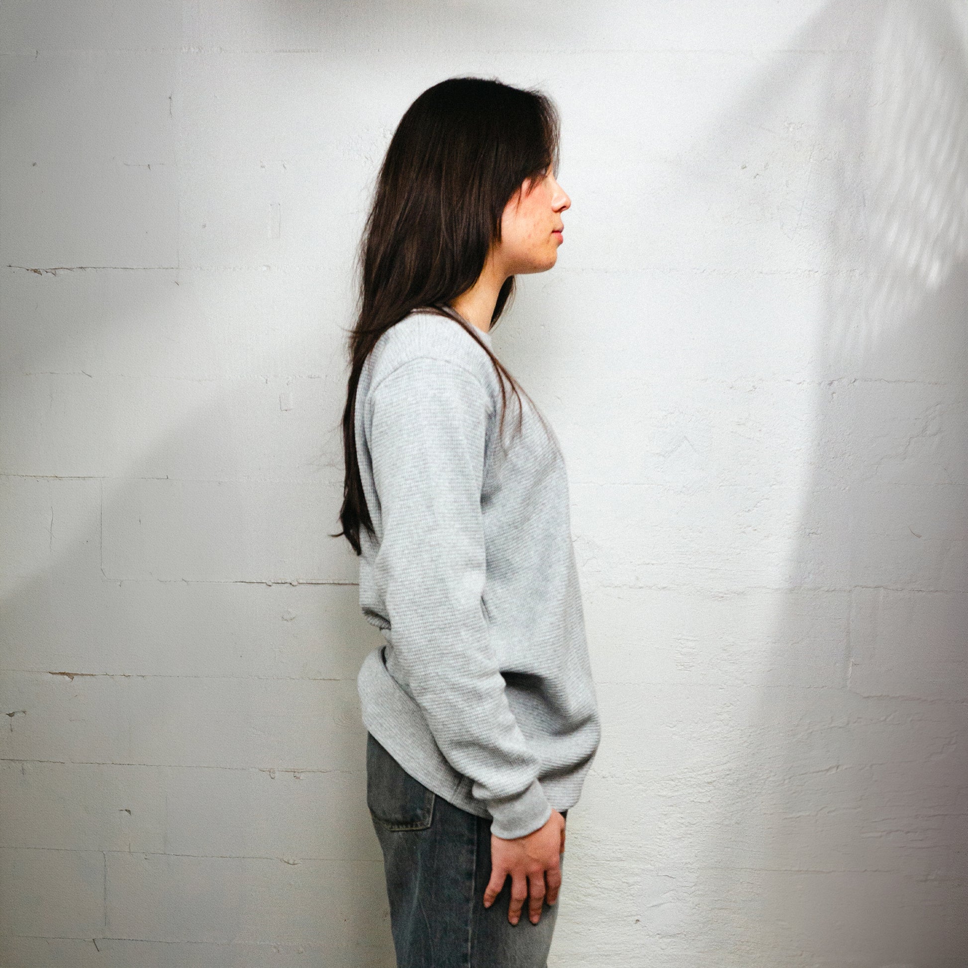 HEAVYWEIGHT THERMAL (HEATHER-GREY)