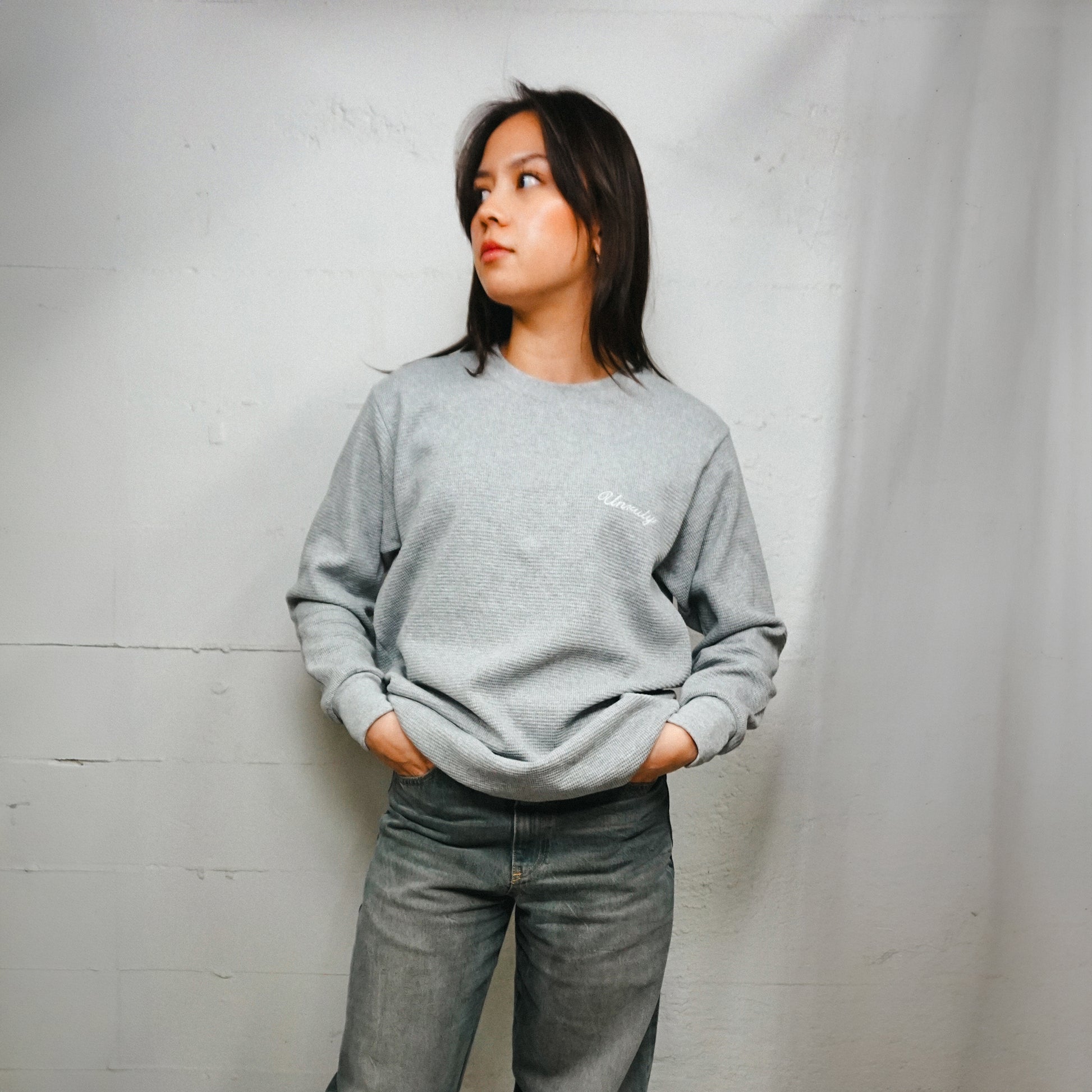 HEAVYWEIGHT THERMAL (HEATHER-GREY)