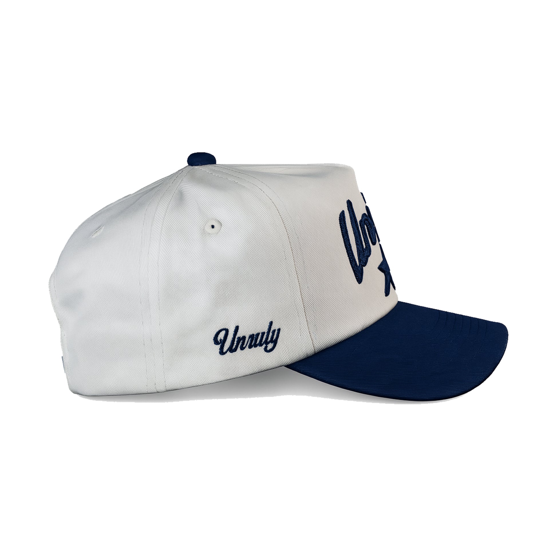"STAR" TWO-TONE SNAPBACK (NAVY)