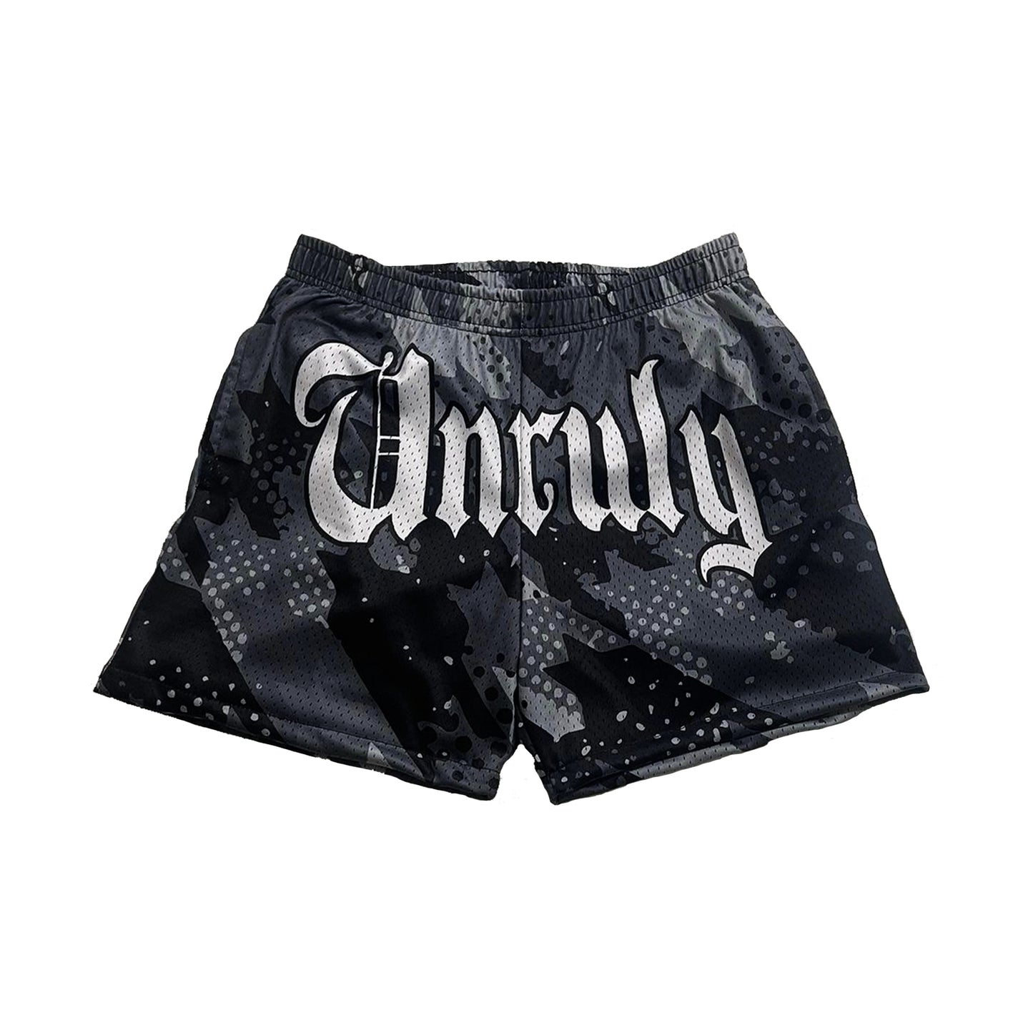 STAR CAMO MESH SHORT (BLACK)