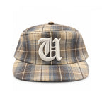Khaki Plaid Ballcap