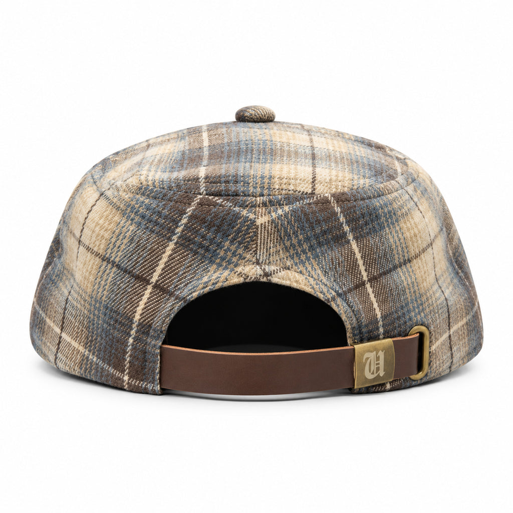 Khaki Plaid Ballcap