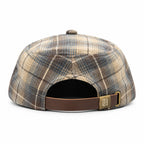 Khaki Plaid Ballcap