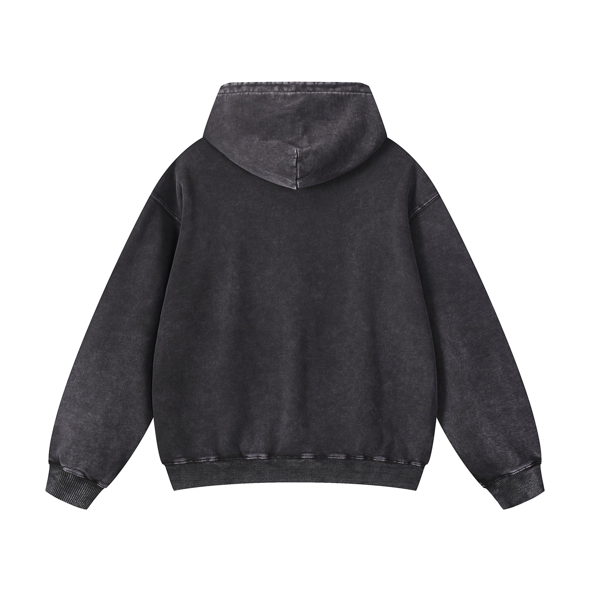 "CREST" PULLOVER HOODIE (BLACK)