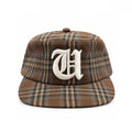 Brown Plaid Ballcap