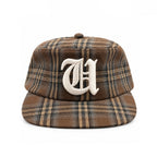Brown Plaid Ballcap