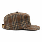 Brown Plaid Ballcap