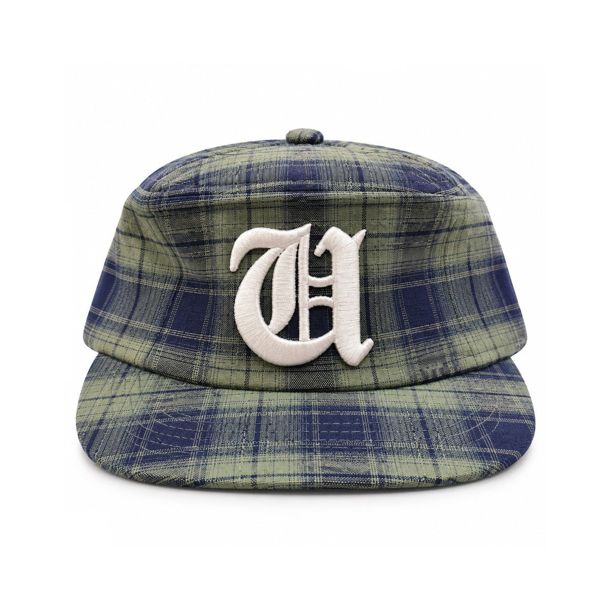 Green/Blue Plaid Ballcap