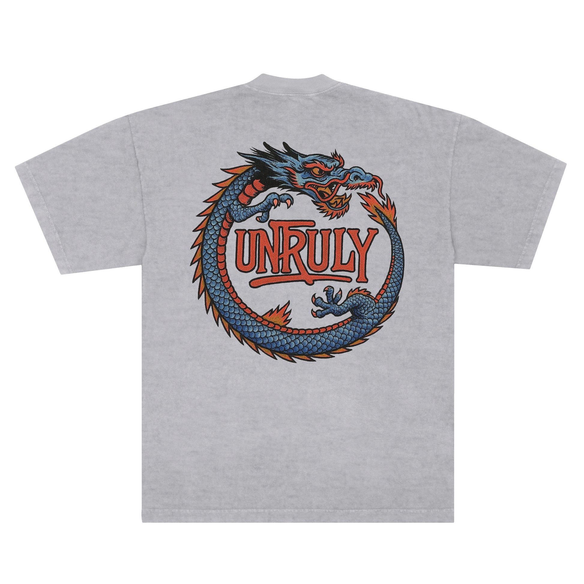 "SERPENT" T-SHIRT (HEATHER-GREY)