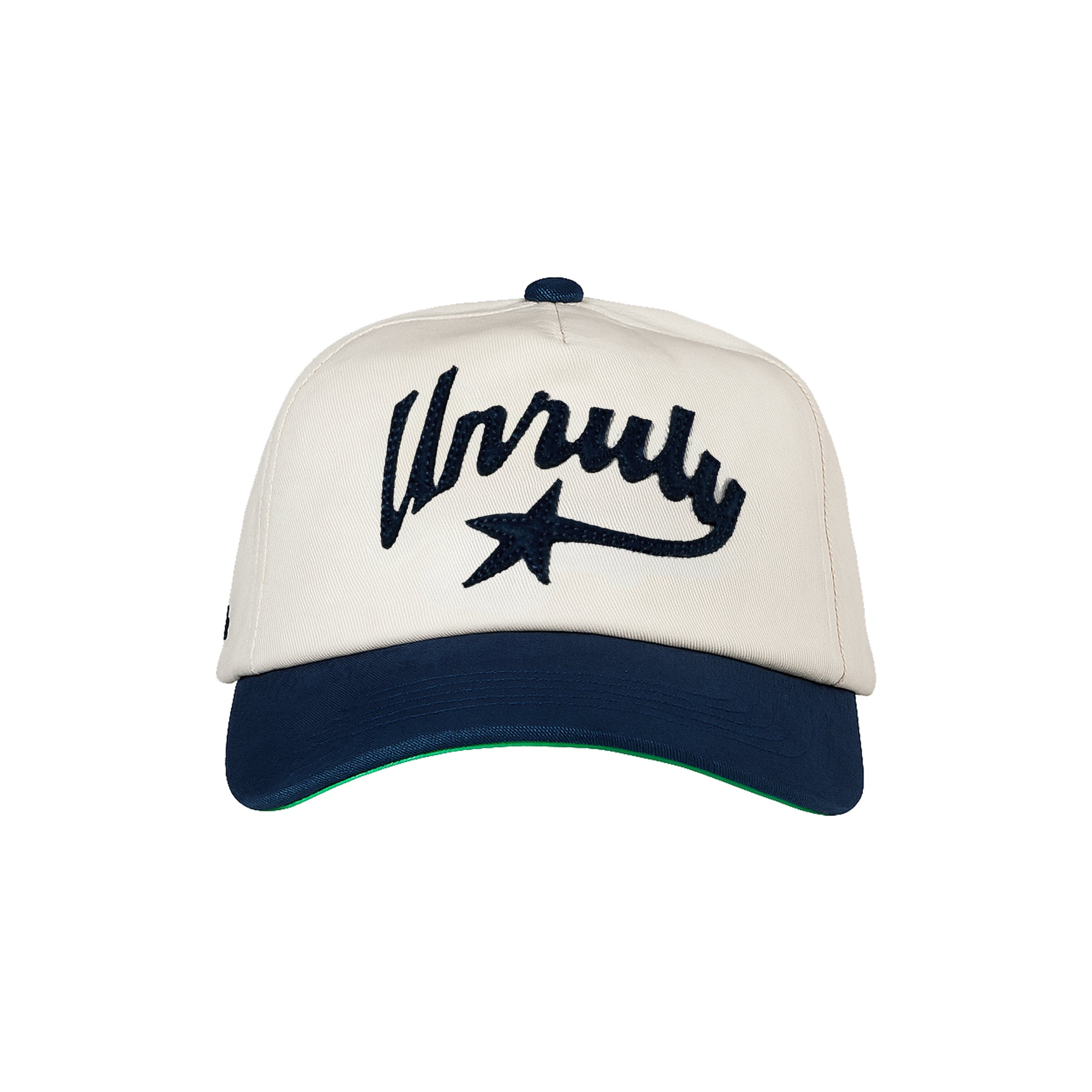 "STAR" TWO-TONE SNAPBACK (NAVY)