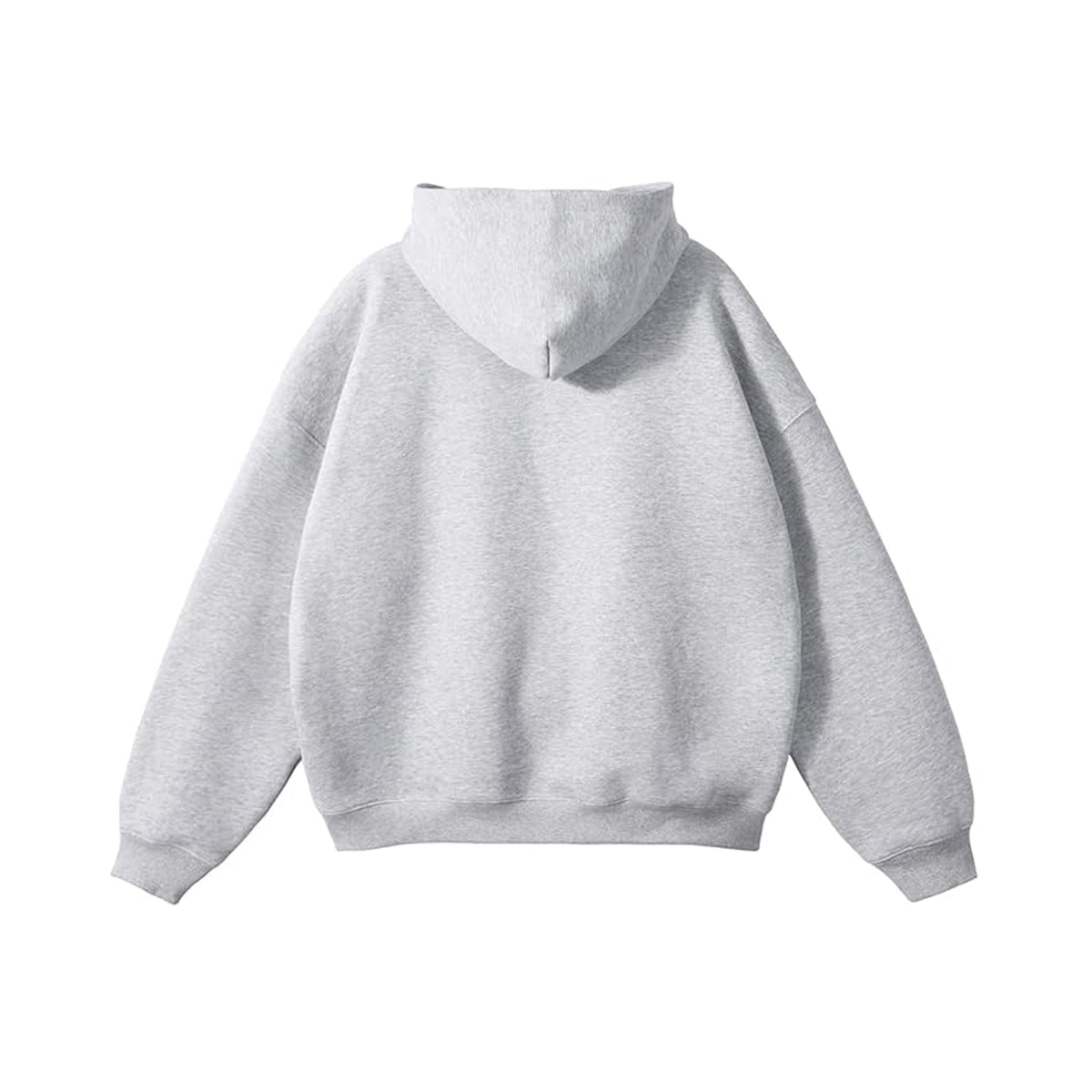 "I'M BORING BABY" PULLOVER HOODIE (HEATHER GREY)