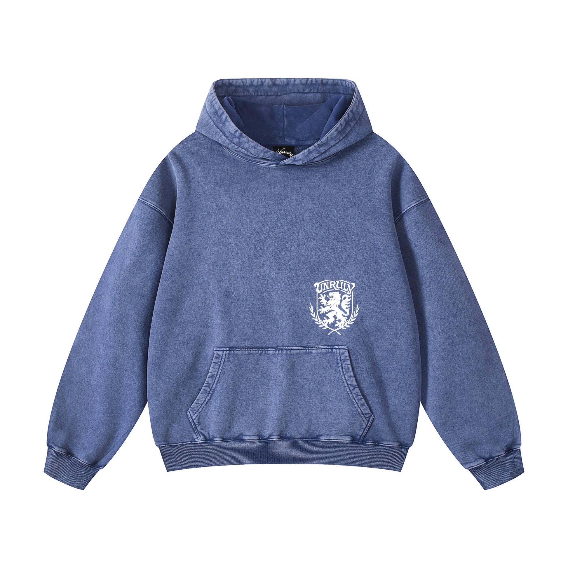 "CREST" PULLOVER HOODIE (BLUE)